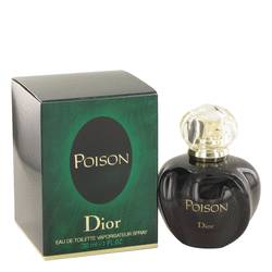 Poison Eau De Toilette Spray by Christian Dior 1.0 oz, 1.7 oz, and 3.4 oz