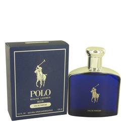 Polo Blue Eau De Parfum Spray by Ralph Lauren 2.5 oz